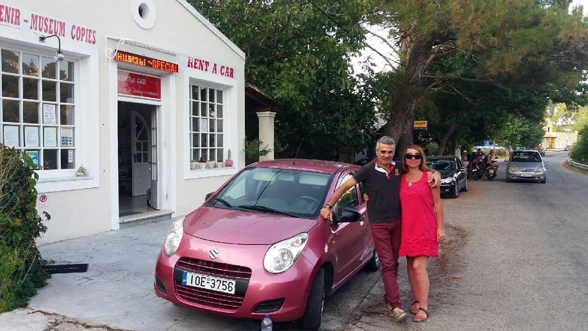 Our Customers First Car Rental Corfu Ermones 2 - OneCarRental Corfu