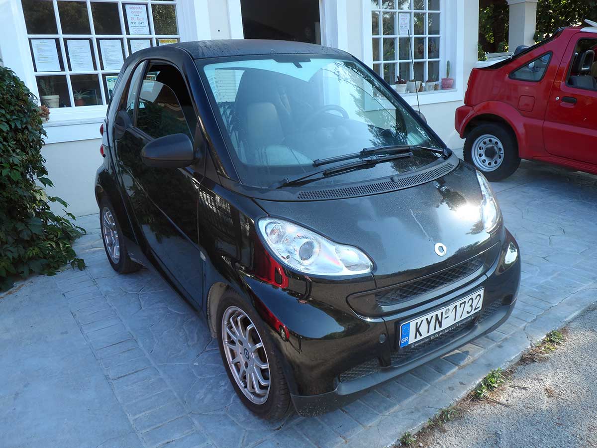 Smart Automatic First Car Rental Corfu Ermones - OneCarRental Corfu