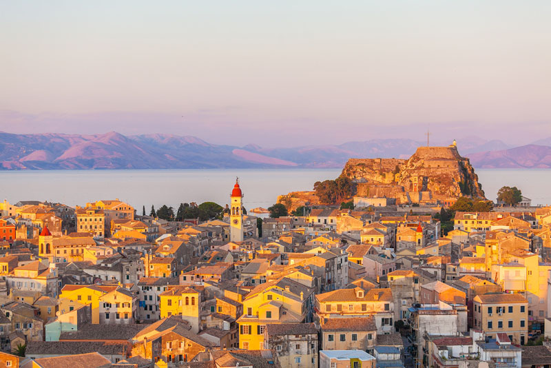 Corfu Old Town Liston