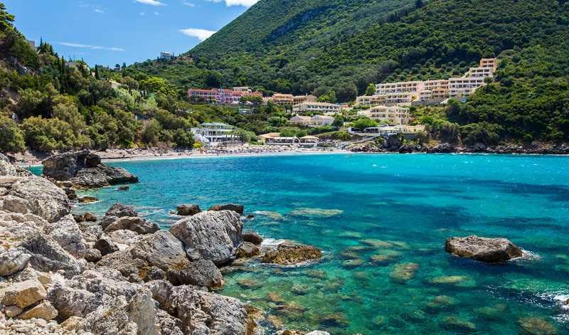 Ermones Beach Corfu