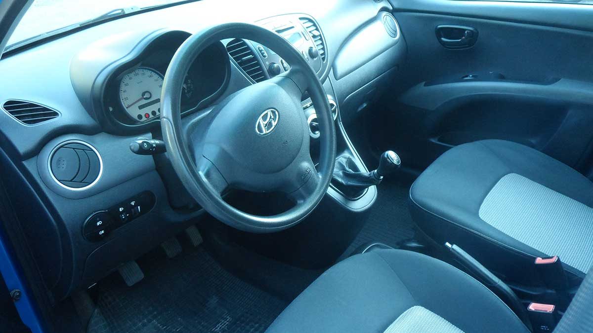 Hyundai i10 , First car rental Corfu Ermones