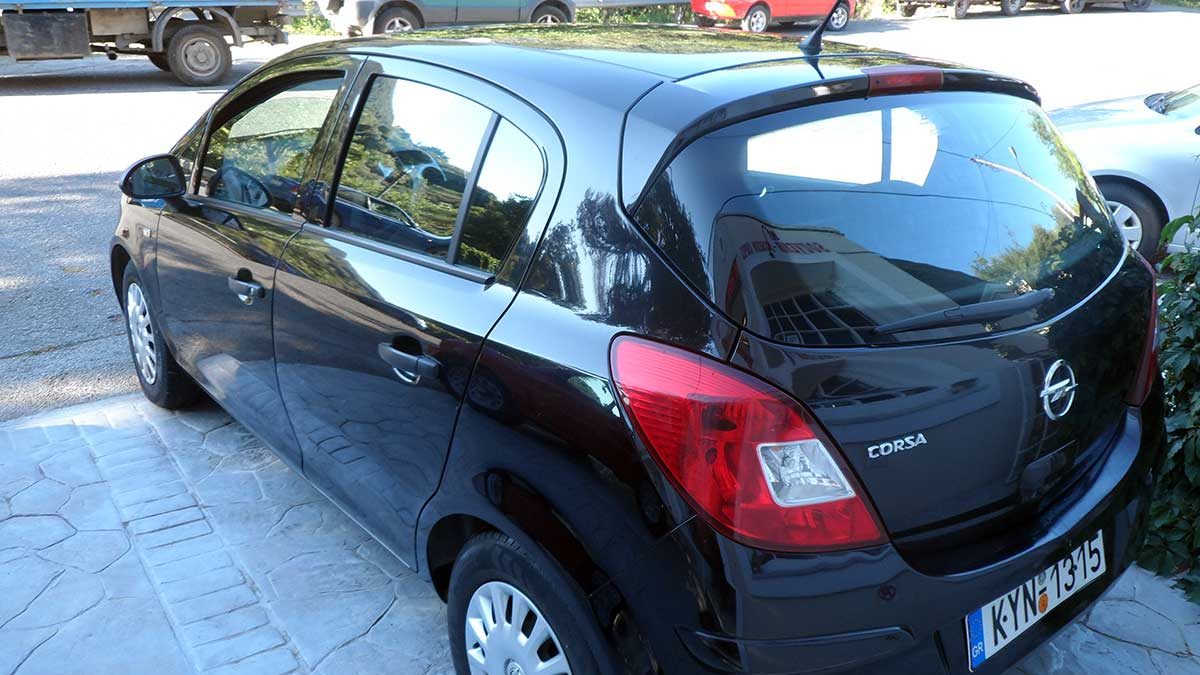 Opel Corsa 1.4 , First car rental Corfu Ermones
