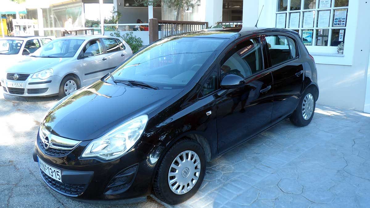 Opel Corsa 1.4 , First car rental Corfu Ermones