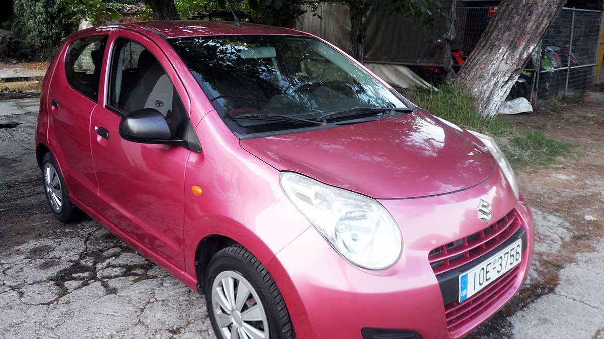 Suzuki Alto, First car rental Corfu Ermones