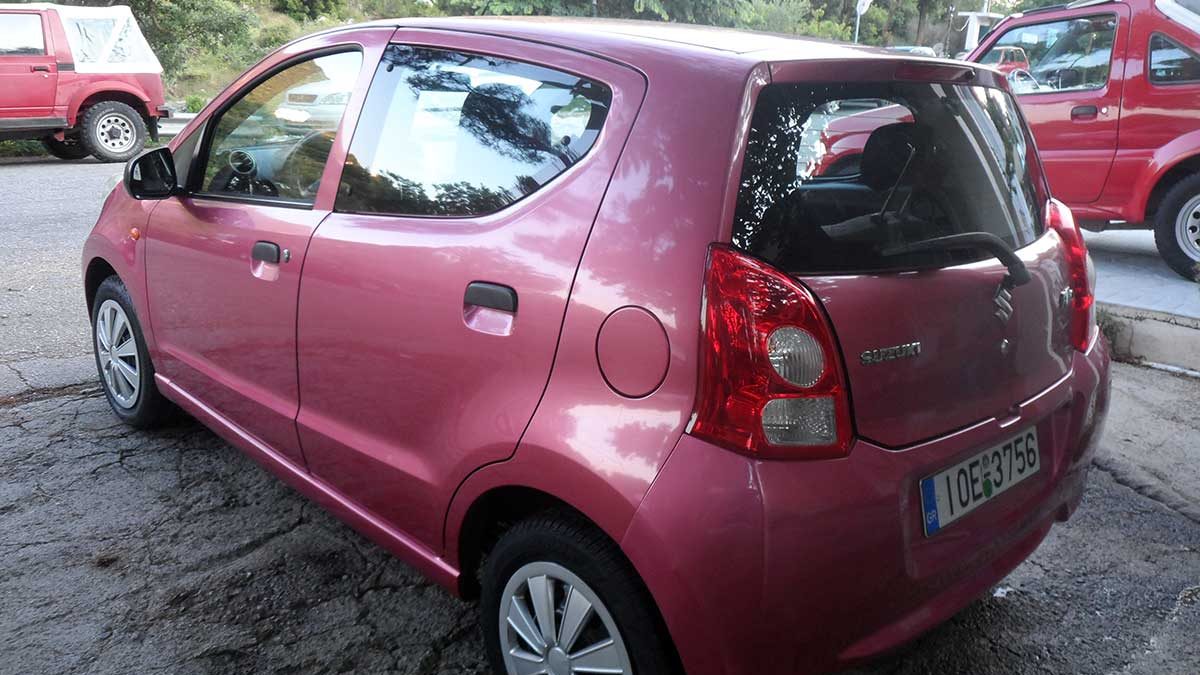 Suzuki Alto, First car rental Corfu Ermones